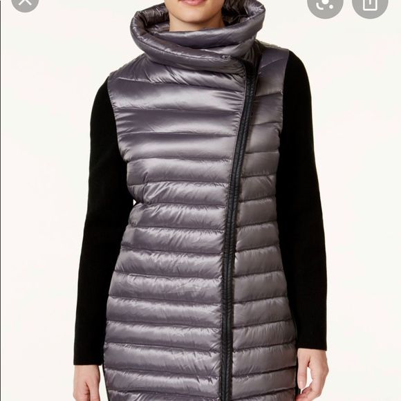 calvin klein performance down jacket